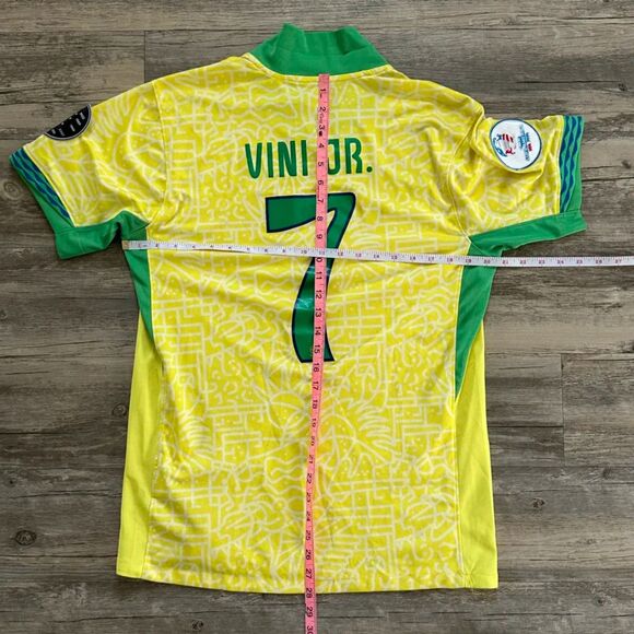 Nike Vini Jr. Brazil 2024 CBF Jersey Kit Size Small - Picture 9 of 11